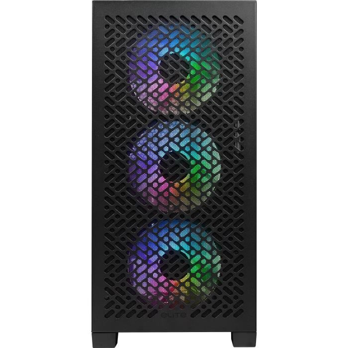 Boitier PC Gaming - COOLER MASTER - E302-KGNN-S00 - Elite 302 - Mini-Tower - ATX, Micro-ATX et Mini-ITX