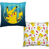 Set de chambre - POKEMON - Pikachu - Housse 140 x 200 cm + Taie 63 x 63 cm + Coussin 30 x 30 cm + Masque de sommeil