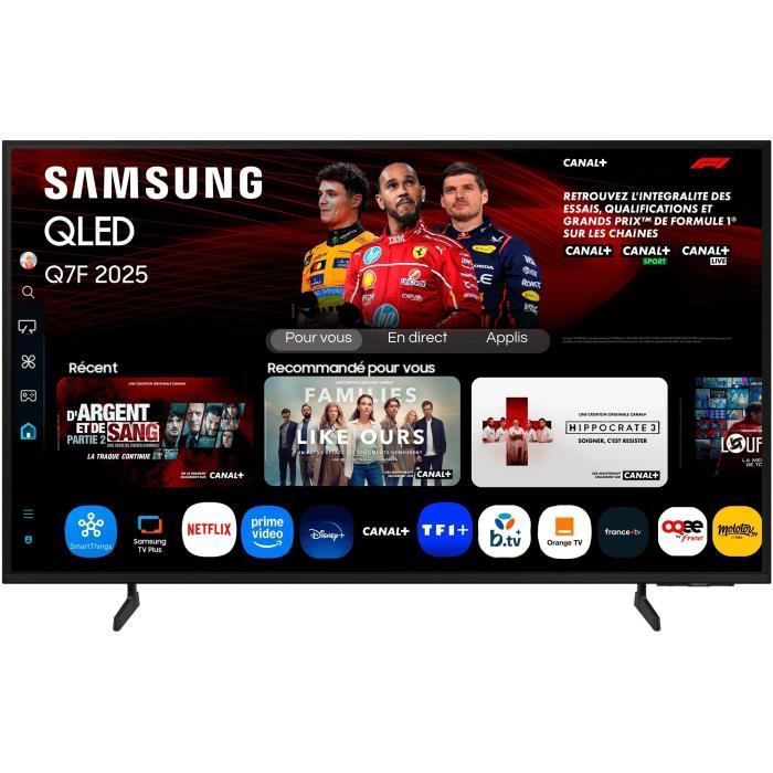 Samsung QE43Q7F - TV QLED 43 (109 cm) - 4K UHD 3840x2160 - HDR10+ - Smart TV - Gaming Hub - 3xHDMI - WiFi