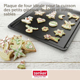 Ensemble de 2 Plaques a pâtisserie extensible - ZENKER - Black Metallic - 37 a 52 x 33 cm