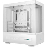 Boitier PC - DEEPCOOL - R-CH690-WHNNA0D-G-1 - Ecran digital - Mini tour - Format Mini-ITX/Micro-ATX/ATX & Micro-ATX - Blanc