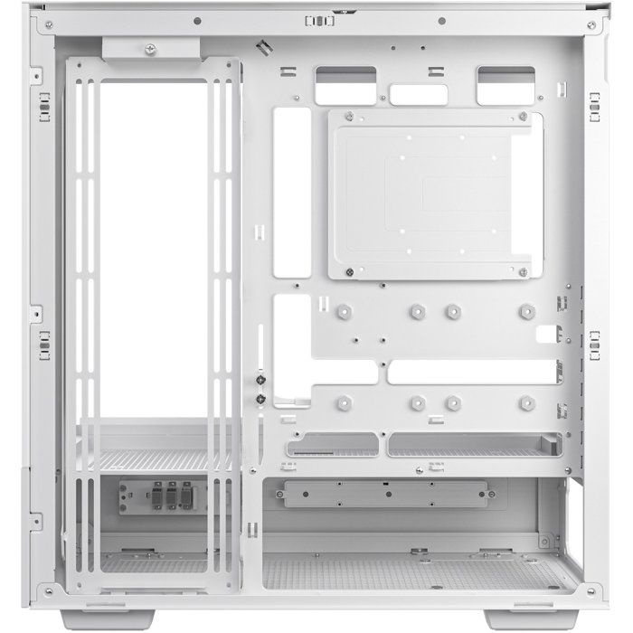 Boitier PC - DEEPCOOL - R-CH690-WHNNA0D-G-1 - Ecran digital - Mini tour - Format Mini-ITX/Micro-ATX/ATX & Micro-ATX - Blanc
