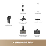 Aspirateur Balai sans Fil - DREAME Z10 - 210AW - Filtration 99,99% HEPA H14 - Détection poussiere - Réglage Auto de l'Aspiration
