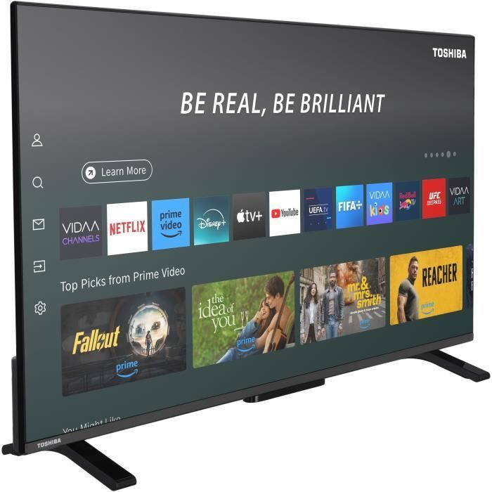 TOSHIBA 40LV2563DG - TV LED 40 (100 cm) - Full HD 1920x1080 - HDR - Smart TV - 2xHDMI - WiFi