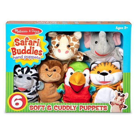 COFFRET 6 MARIONNETTES SAFARI Melissa & Doug