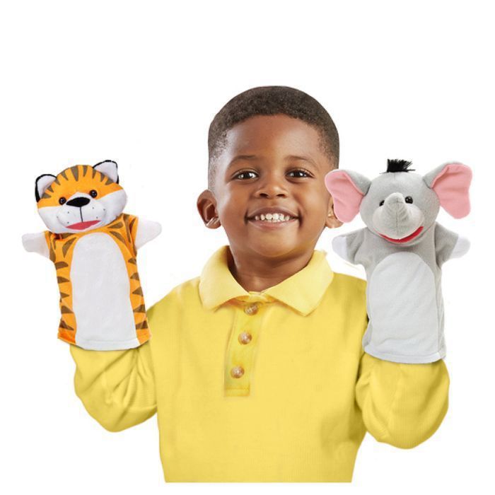 COFFRET 6 MARIONNETTES SAFARI Melissa & Doug
