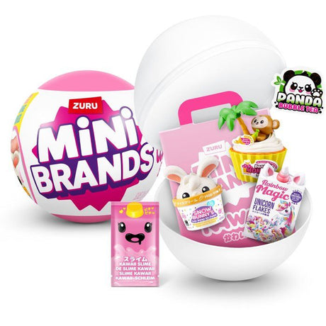 Capsule surprise - Figurine - ZURU - Mini Brands Kawaii - Modele aléatoire - Des 5 ans