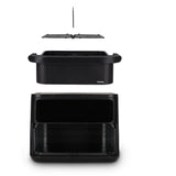 Friteuse sans huile HKoeNIG - FRY960 - Capacité 10L convertible 2 x 5L - 8 programmes de cuisson - 2400W