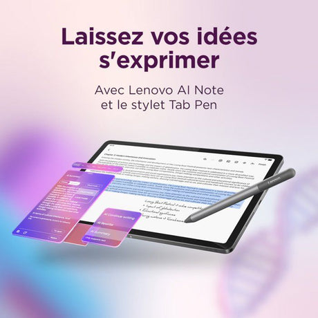 Tablette tactile LENOVO Idea Tab - 11 2,5K IPS - 8 Go RAM - Stockage 128 Go - Gris+ Stylet
