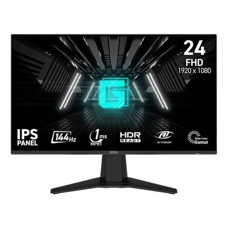 Ecran 24" MSI Gaming G242L E14 Full HD 144Hz (Noir)