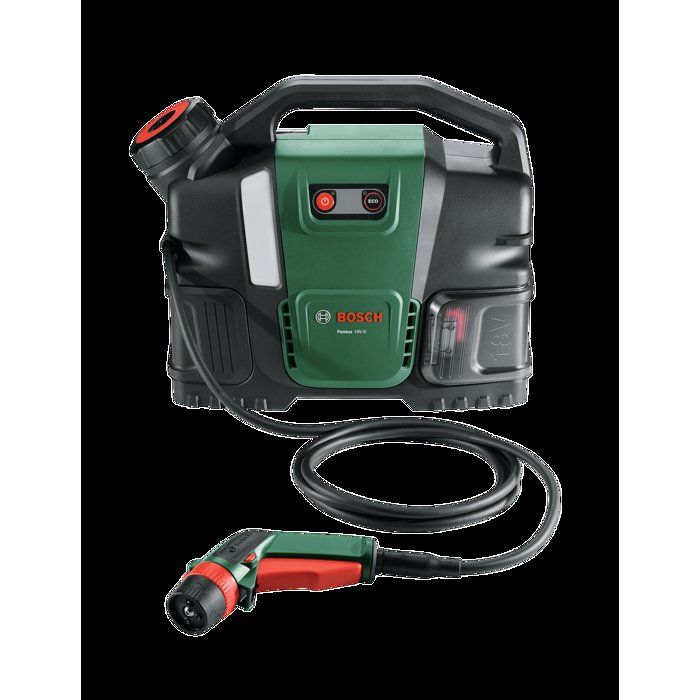 Nettoyeur pression (de vélo) sans fil BOSCH - Fontus 18V-6 Bike Cleaner - 18V - 20 bar - 2.2 l/min - Réservoir 6L