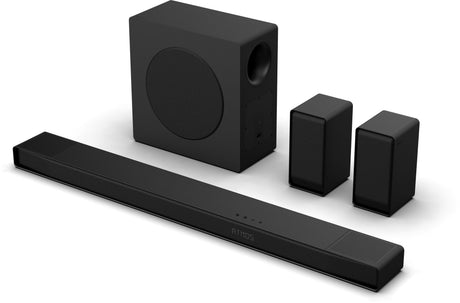 Barre de son - HISENSE - AX5140Q - 5.1.4 Canaux - Dolby Atmos & DTS:X - 520W - Caisson et enceintes arriere sans fil - HDMI eARC