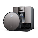 ECOVACS X11 OMNICYCLONE - Robot Aspirateur Laveur sans Sac - 19500 Pa - Charge rapide PowerBoost - Idéal Animaux - Brosse anti-nuds