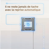 DREAME C1 - Robot Laveur de Vitres - Protection et Sécurité Fiables - Technologie CornerClean - Nettoyage Humide Minutieux