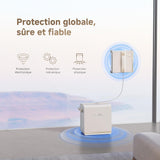 DREAME C1 Station - Robot Laveur de Vitres - Protection Intégrale - Station Mobile - Gestion Automatique du Cordon