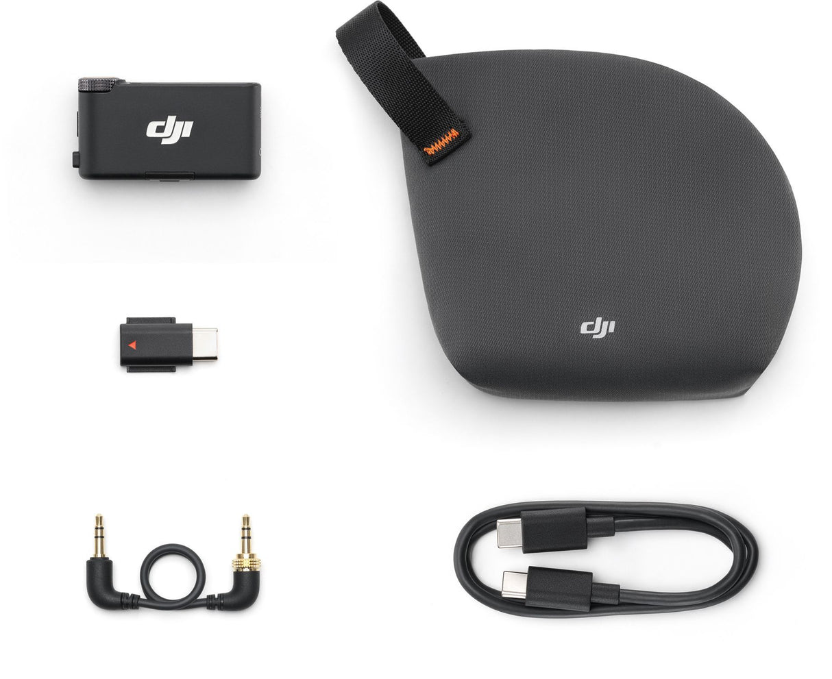 Récepteur micro sans fil - DJI - Mic 3 - Récepteur (RX) - Ecran tactile AMOLED de 1,1 pouce