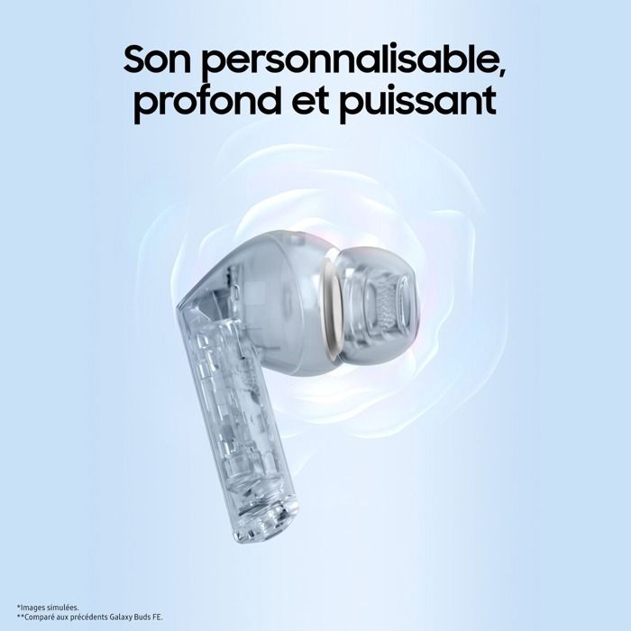 Ecouteurs Samsung Buds3 FE Noir