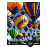 Puzzle - SENTOSPHERE - Calypto - 1000 pieces - Montgolfieres - Toucher soyeux - Des 9 ans