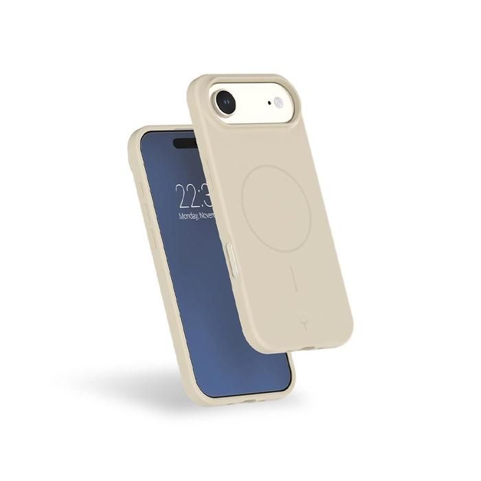 Coque MagSafe - IPhone Air - Silicone Renforcée - Beige