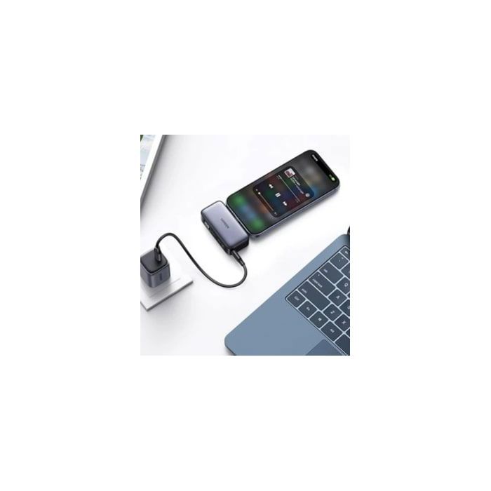 Batterie externe - UGREEN - 5,000 mAh - Connecteur USB-C - Avec support - Noir