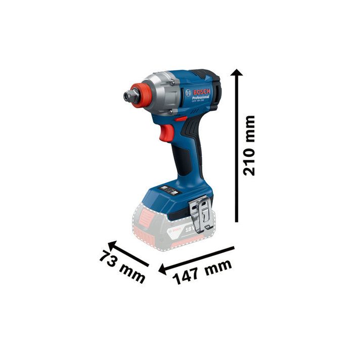 COMBO KIT 3 OUTILS 18V : GSR 18V-65 + GDX 18V-285 + GBH 18V-22 +GBA 18V 3x5,0Ah + GAL 12V-18V-80 + sac