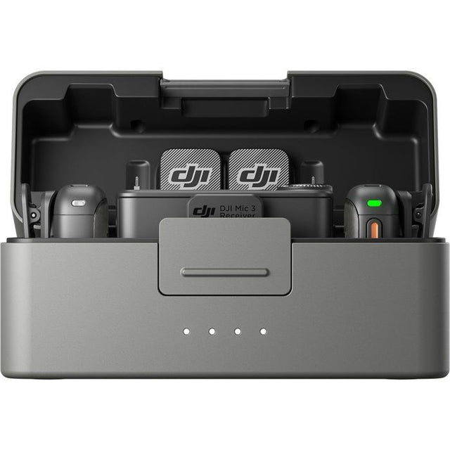 Kit micro sans fil - DJI - Mic 3 - 2 émetteurs (TX) - 1 récepteur (RX) - Recharge rapide