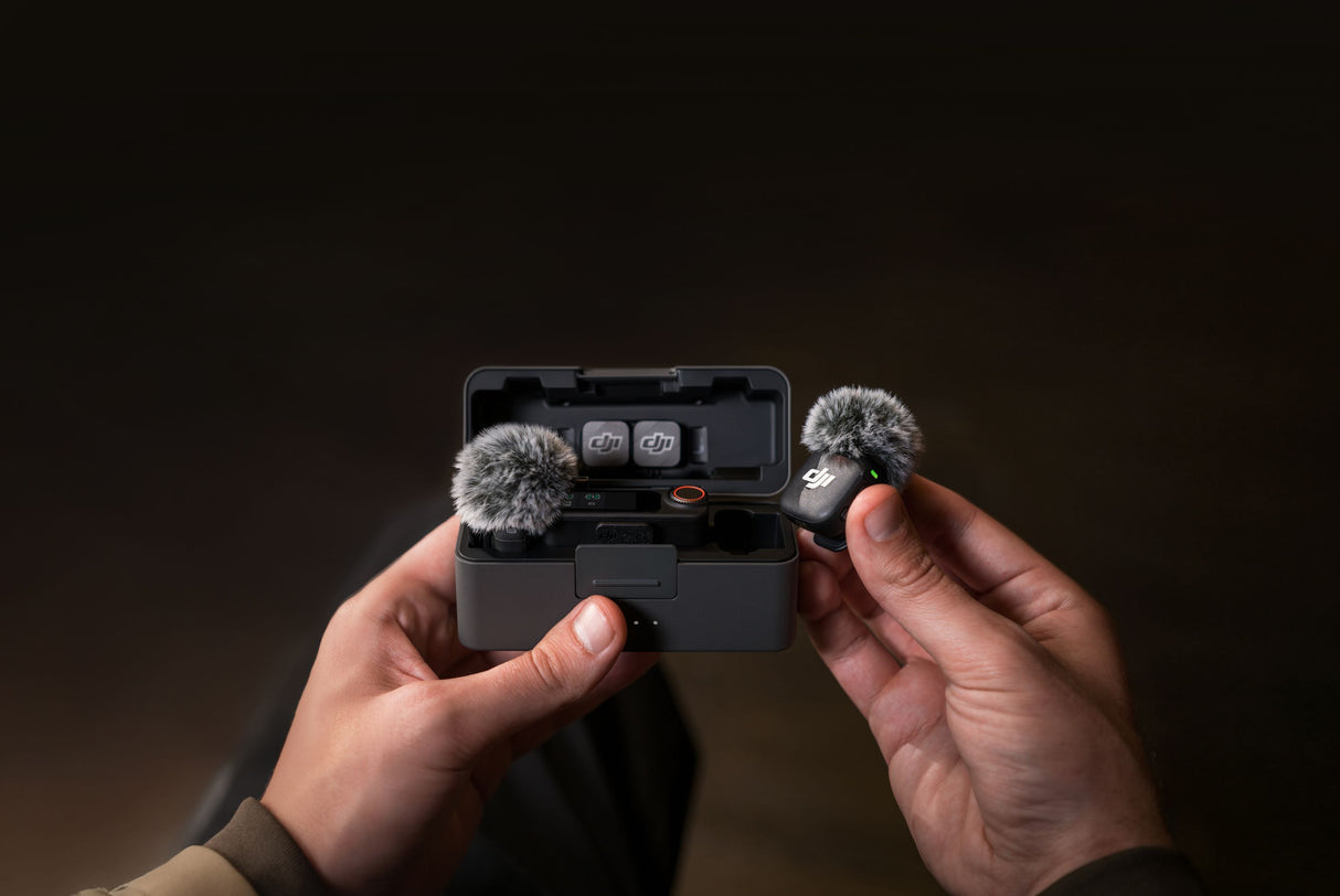 Kit micro sans fil - DJI - Mic 3 - 2 émetteurs (TX) - 1 récepteur (RX) - Recharge rapide