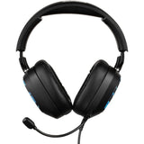 Casque gaming - Filaire - Konix - Naruto Shippuden - 7.1 PC - Haut-parleurs 50 mm - Microphone - 2 m - LED - Naruto Rasengan - Noir