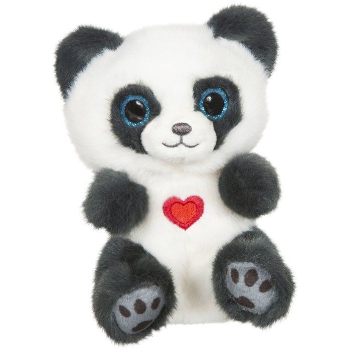 Peluche Cutydoo Love Panda - GIPSY TOYS - 13 cm - Gris
