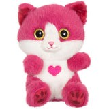 Peluche Cutydoo Love Chat - GIPSY TOYS - 13 cm - Rose framboise