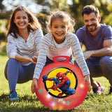 Balle sautoir - LEXIBOOK - Spider-Man - 45 cm - Effets lumineux - Sécurisé pour enfants