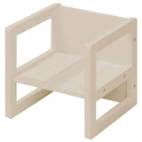 Tabouret évolutif enfant - ROBA - 3 hauteurs - Style campagne - Beige / Cachemire