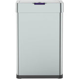 Poubelle de cuisine automatique 70L DAYTONA  Acier inox avec cerclage  KITCHEN MOVE
