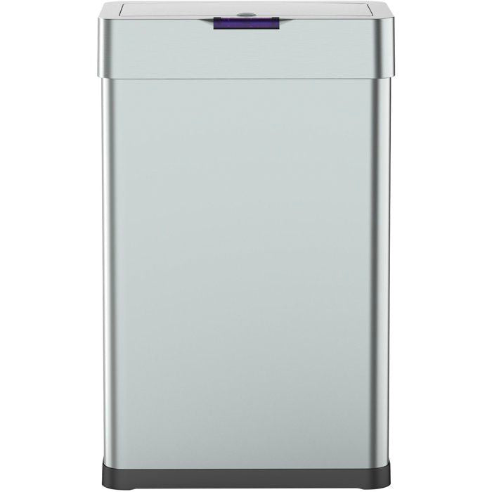 Poubelle de cuisine automatique 70L DAYTONA  Acier inox avec cerclage  KITCHEN MOVE