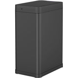 Poubelle de cuisine automatique 70L  -  Ouverture papillon - Acier inox avec cerclage - Modele SILVERLAKE - KITCHEN MOVE
