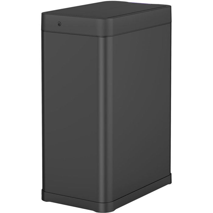 Poubelle de cuisine automatique 70L  -  Ouverture papillon - Acier inox avec cerclage - Modele SILVERLAKE - KITCHEN MOVE