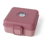 Boite a Sandwich Enfant - MONBENTO -  Couverts inclus - Sans BPA - Snacky Rose Blush