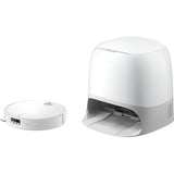 Aspirateur robot laveur - Roborock - Qrevo CurvX - 22 000 Pa - Navigation RetractSense LiDAR - Blanc