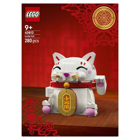 Set de construction - LEGO - 40813 - Chat porte-bonheur - Décoration - a monter soi-meme