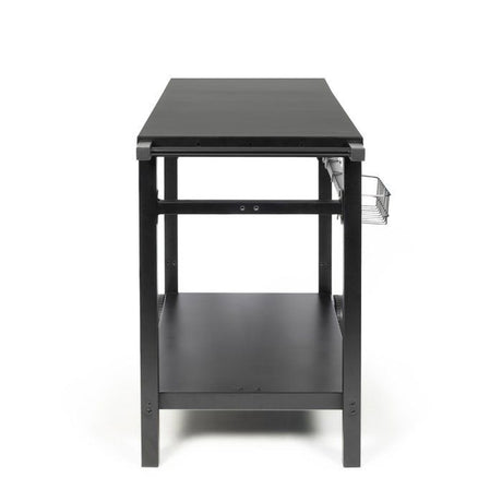 Desserte pour plancha avec tablette rabattable - LIVOO - GS170N  - 2 roues crantées Ř15 cm - Plateau supérieur 85 x 50 cm