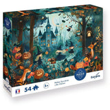 Puzzle - SENTOSPHERE - 54 pieces - Les Petites Sorcieres - Inventer des histoires - des 5 ans