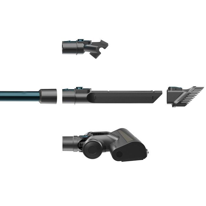 Aspirateur balai 2-en-1 sans fil - H.KoeNIG UPX32 - 30000 Pa - 50 min - 0,8 L - Bleu