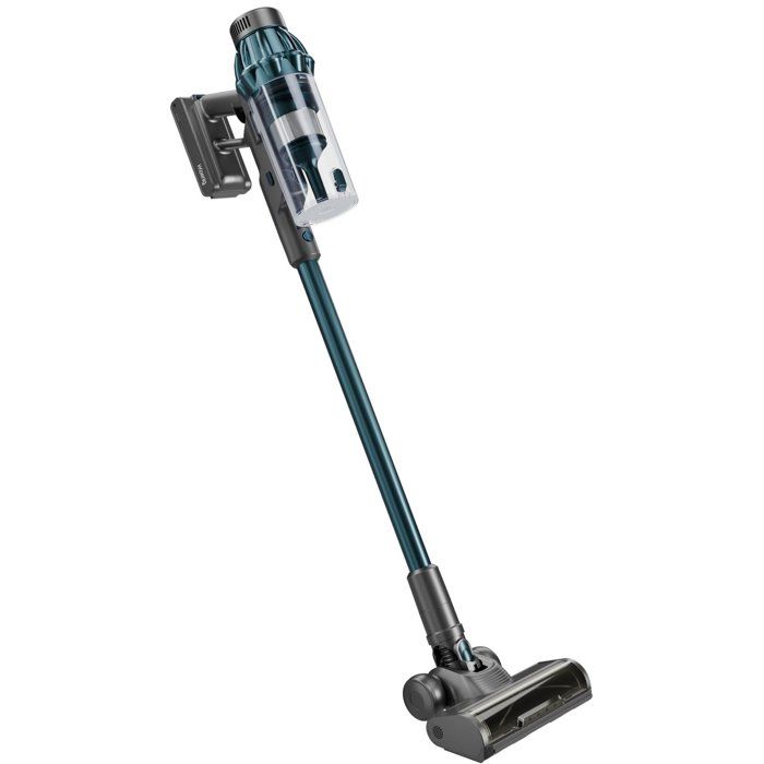 Aspirateur balai 2-en-1 sans fil - H.KoeNIG UPX32 - 30000 Pa - 50 min - 0,8 L - Bleu