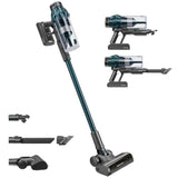 Aspirateur balai 2-en-1 sans fil - H.KoeNIG UPX32 - 30000 Pa - 50 min - 0,8 L - Bleu