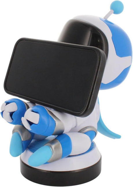Figurine PlayStation Astro Bot - EXQUISITE GAMING - Cable Guys - Support écouteurs, smartphone ou petit accessoire - 20 cm
