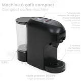 Machine a café multi-capsules 4-en-1 - LIVOO - DOD217N - 1400 W - 7 niveaux d'intensité du café - Noir