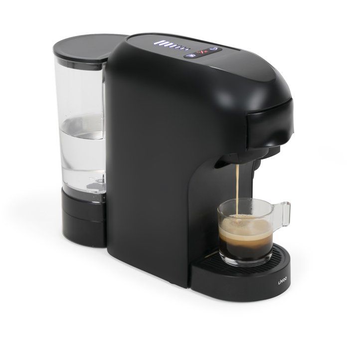 Machine a café multi-capsules 4-en-1 - LIVOO - DOD217N - 1400 W - 7 niveaux d'intensité du café - Noir