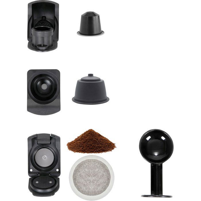 Machine a café multi-capsules 4-en-1 - LIVOO - DOD217N - 1400 W - 7 niveaux d'intensité du café - Noir