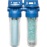 Station antitartre duplex - BWT - PUREPHOS - 4-en-1 - Cartouches ARCTIC 20 µm + PURESILI