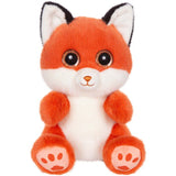 Peluche - Peluche Renard FLAME Cutydoos orange brulé – 23 cm